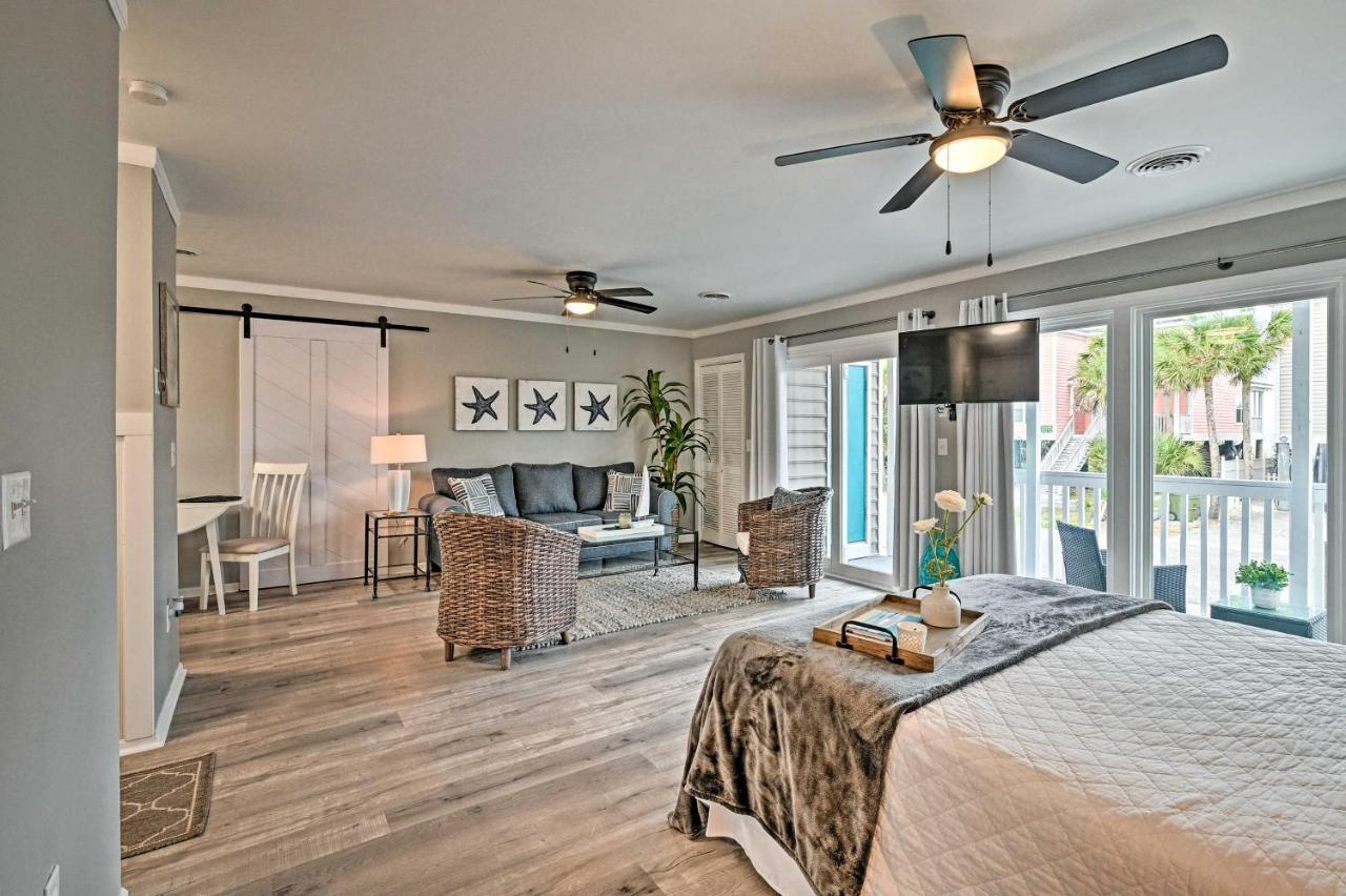 מירטל ביץ' Surfside Beach Couples Retreat With Balcony! מראה חיצוני תמונה