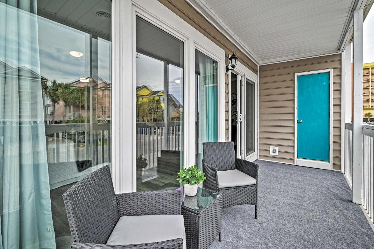 מירטל ביץ' Surfside Beach Couples Retreat With Balcony! מראה חיצוני תמונה